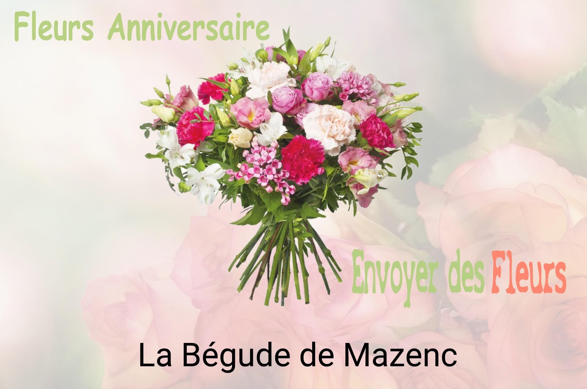Bouquet de fleurs d’anniversaire livré à La Bégude-de-Mazenc