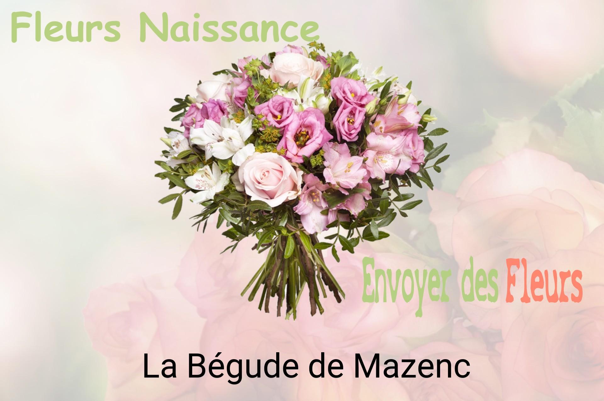 Bouquet de fleurs de naissance livré à La Bégude-de-Mazenc